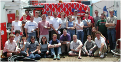 Cruise participants M61-3