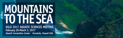 ASLO aquaric sciences meeting 2017