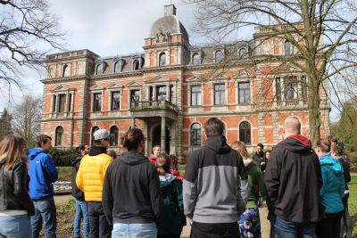 guided tour through the castle's park