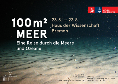 Plakat "100 m² Meer"