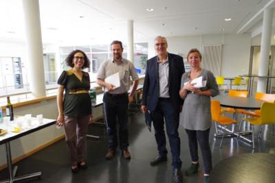 Lelia and her PhD committee