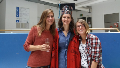 Valeriia Kirillova with Frederike Wilckens and Nathalie Höppner