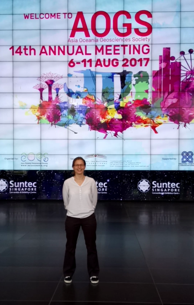 Nora Schulze at AOGS 2017