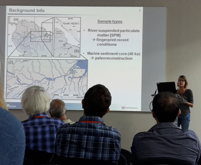 Nathalie Höppner at Goldschmidt Conference 2017