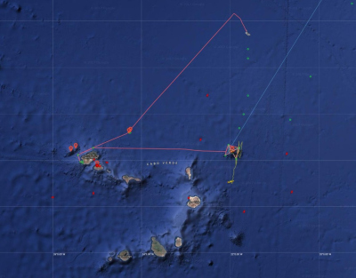 WaveGlider Senghor Seamount Mission