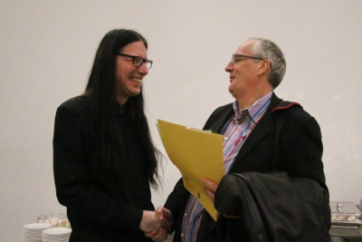 Martin Bartels and his supervisor Dierk Hebbeln