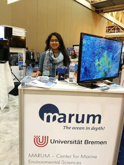 Sri Nandini at the AGU 2017