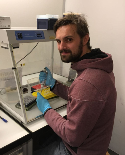 Bernhard in the Lab 