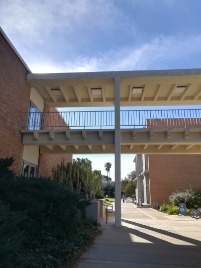 Entrance of the Department of Earth Sciences