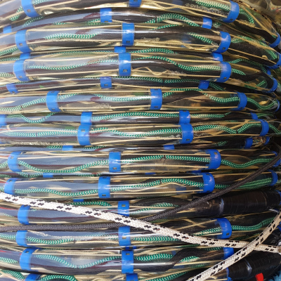 Das 96 Kanal Streamerkabel. (Foto: Lena Steinmann)