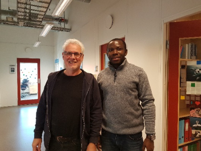Seth and Prof. Jeppe Kolding