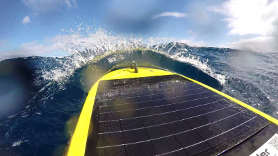 Der MARUM Wave Glider im Einsatz