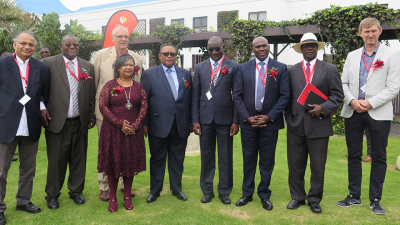 Teilnehmende der internationalen Stakeholder Konferenz in Walvis Bay, Namibia. Foto: Venu Ittekkot