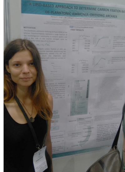 Sandra Petrov at the ISME 2018