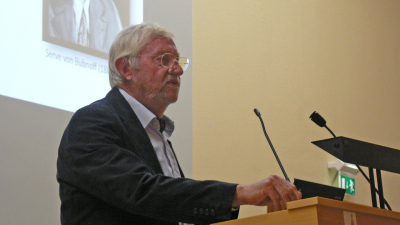 Prof. Dr. Dr. h.c. Gerold Wefer. Foto DGGV