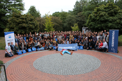 Group picture of YOUMARES 9 participants in 2018.