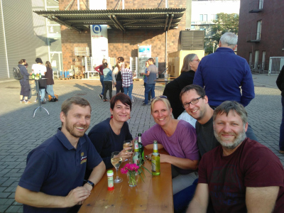 MARUM and GLOMAR alumni at the summer party