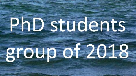 Research Seminar - Group of 2018
