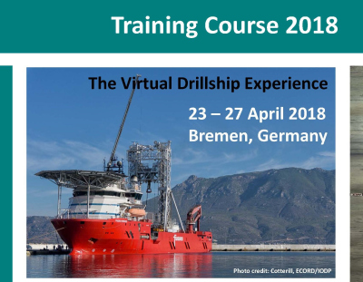 Picture ECORD training course 2018, flyer