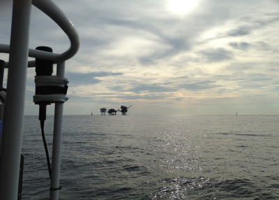 Samples for this study were taken in den Gulf of Mexico. Photo: Max Planck Institute for Marine Microbiology/ K. Kitzinger