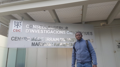Seth Mensah Abobi at CSIC Training Course 2018