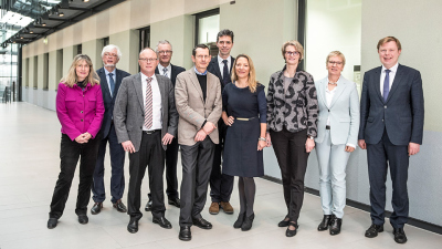 Besuch von Bundesforschungsmisterin Anja Karliczek am AWI. Foto: Alfred-Wegener-Institut / Kerstin Rolfes 