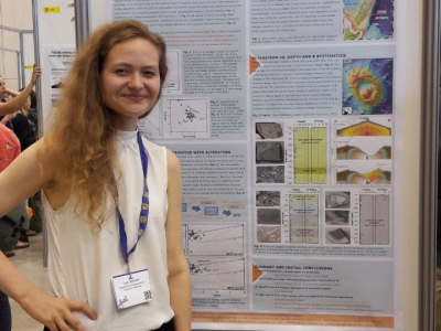 Lucy Schlicht at Goldschmidt Conference