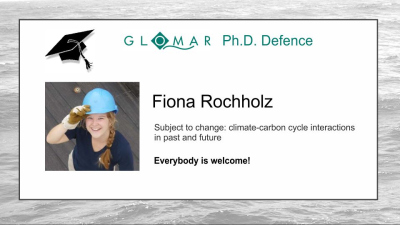 PhD Defence of Fiona Rochholz