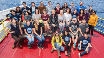 Gruppenfoto I. Foto: Tim Fulton & IODP