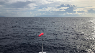 Land in Sicht – Tahiti. 