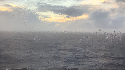 Regen am frühen Morgen