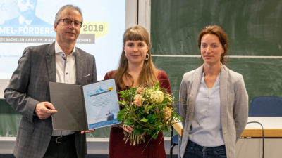 Otto Krümmel Prize 2019. Photo: Jan Steffen/GEOMAR