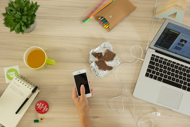working at home