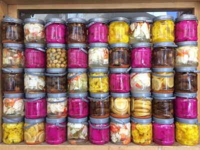 food market in Tel Aviv
