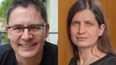Thomas Felis (MARUM) will coordinate the new DFG Priority Programme. Miriam Pfeiffer (Christian-Albrechts-Universität zu Kiel) will take over from the second programme phase. (Photo: MARUM - Center for Marine Environmental Sciences, University of Bremen, T. Felis; J. Haacks/ Uni Kiel)