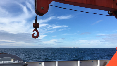 Aussicht auf die weißen Kalkklippen von Dover