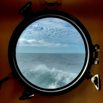 Blick aus dem Labor.