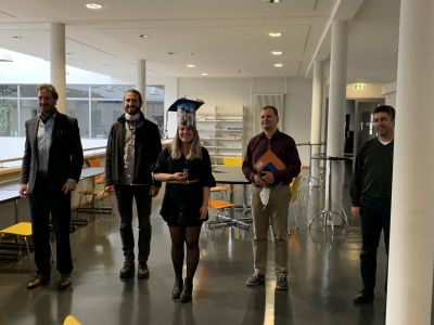 Nadine and her PhD committee