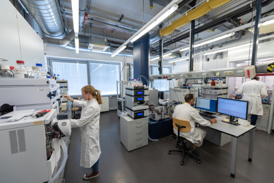 Wissenschaftliches und technisches Personal der Arbeitsgruppe Organische Geochemie. 