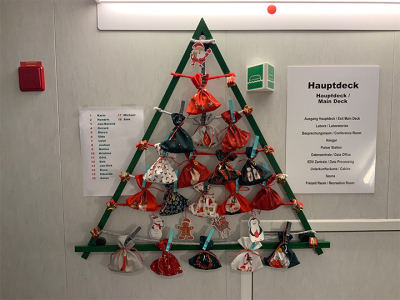 Adventskalender an Bord der MARIA S. MERIAN