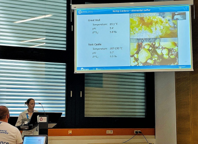 Victoria Kürzinger @ EGU 2022