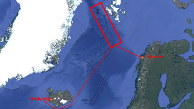 Planned cruise tracks and working areas 