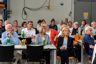 Celebration in the MARUM MeBo Hall in honor of Gerold Wefer. 