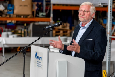 Celebration in the MARUM MeBo Hall in honor of Gerold Wefer. 
