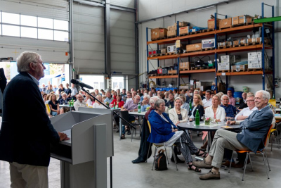 Celebration in the MARUM MeBo Hall in honor of Gerold Wefer. 