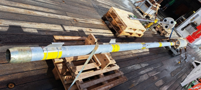 Gravity corer.