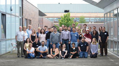 Die Teilnehmerinnen und Teilnehmer der ECORD Summer School 2022. Foto: MARUM - Zentrum für Marine Umweltwissenschaften, Universität Bremen