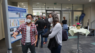 In Vorträgen und bei Posterpräsentationen bietet das Symposium eine Plattform für den Austausch und die Diskussion wissenschaftlicher Ergebnisse über Prozesse am und im Ozeanboden. Foto: MARUM/Prange