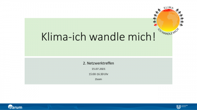 Auch das 2. Netzwerktreffen musste online stattfinden