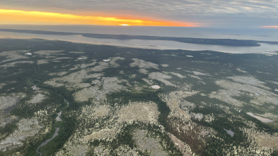 Nicht nur direkt am Wasser wie hier an der Hudson Bay beeinflusst der Ozean. Eine neue Studie zeigt, dass neben menschengemachter Klimaerwärmung auch regionale Schwankungen zu erwarten sind. Foto: Ulrike Herzschuh